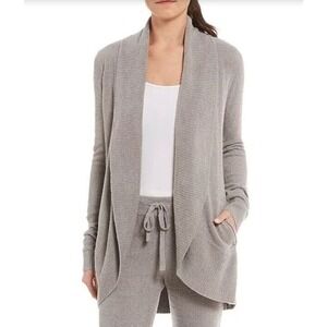 Barefoot Dreams S Cardigan Sweater Soft Cozy Chic Lite Circle Lounge $125
